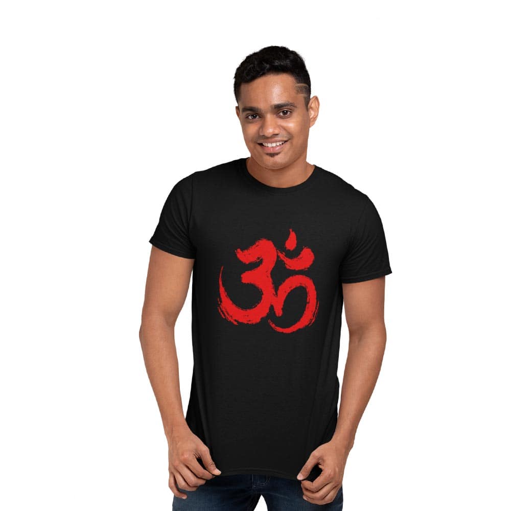 Om T Shirt For Men Ekchala